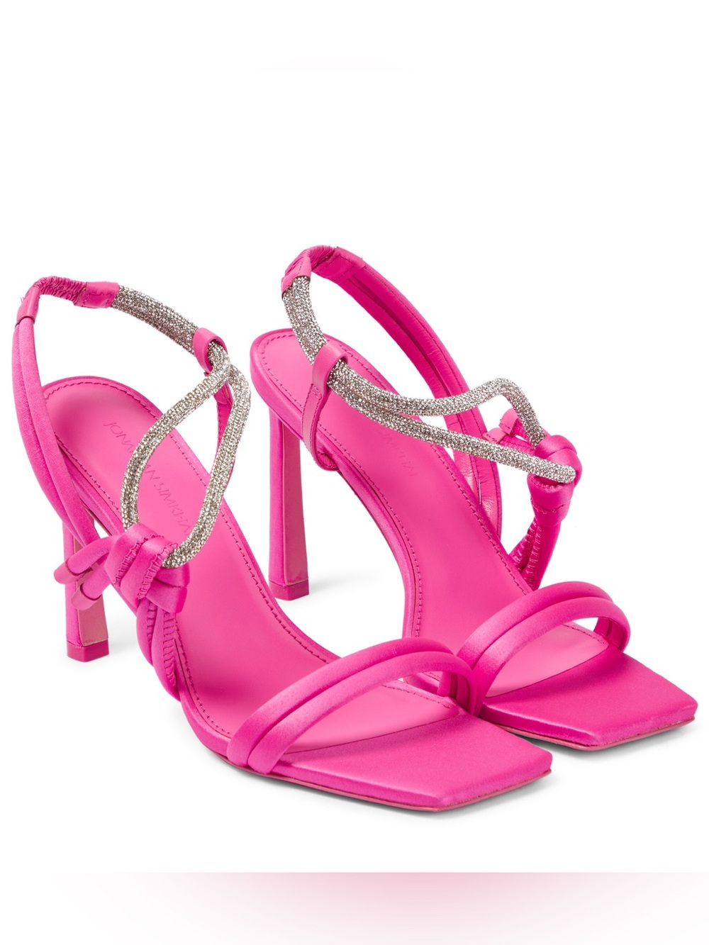 Jonathan Simkhai Cassie Embellished Sandals Heels Size 10
